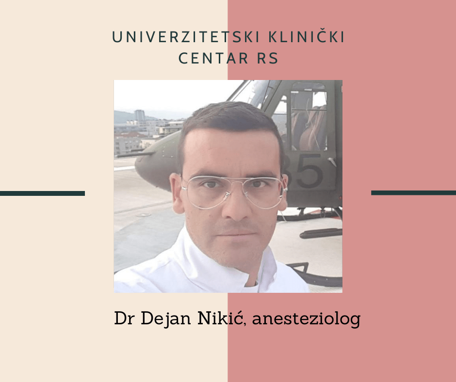Dr Dejan Nikic, anesteziolog